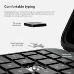 NILLKIN Bluetoothタッチキーボード スマート保護タブレットケース、iPad Air 10.9 2020 / Air 4 / Air 5 / Pro 11 2020 / 2021 / 2022用