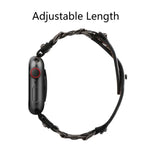 Apple Watchシリーズ用本革メンズスタイルウォッチバンド, 7 41mm / 6&SE&5&4 40mm / 3&2&1 38mm, 7 45mm / 6&SE&5&4 44mm / 3&2&1 42mm