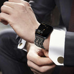 Apple Watchシリーズ用本革メンズスタイルウォッチバンド, 7 41mm / 6&SE&5&4 40mm / 3&2&1 38mm, 7 45mm / 6&SE&5&4 44mm / 3&2&1 42mm