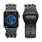 Apple Watchシリーズ用本革メンズスタイルウォッチバンド, 7 41mm / 6&SE&5&4 40mm / 3&2&1 38mm, 7 45mm / 6&SE&5&4 44mm / 3&2&1 42mm