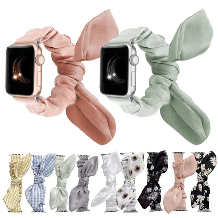 Apple Watchシリーズ用シングルループ伸縮性布製ウォッチバンド, 7 41mm / 6&SE&5&4 40mm / 3&2&1 38mm, 7 45mm / 6&SE&5&4 44mm / 3&2&1 42mm