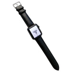 光沢レザーウォッチバンド Apple Watchシリーズ用, 7 41mm / 6&SE&5&4 40mm / 3&2&1 38mm, 7 45mm / 6&SE&5&4 44mm / 3&2&1 42mm
