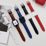 光沢レザーウォッチバンド Apple Watchシリーズ用, 7 41mm / 6&SE&5&4 40mm / 3&2&1 38mm, 7 45mm / 6&SE&5&4 44mm / 3&2&1 42mm