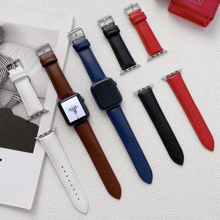 光沢レザーウォッチバンド Apple Watchシリーズ用, 7 41mm / 6&SE&5&4 40mm / 3&2&1 38mm, 7 45mm / 6&SE&5&4 44mm / 3&2&1 42mm