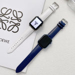 光沢レザーウォッチバンド Apple Watchシリーズ用, 7 41mm / 6&SE&5&4 40mm / 3&2&1 38mm, 7 45mm / 6&SE&5&4 44mm / 3&2&1 42mm