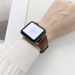 光沢レザーウォッチバンド Apple Watchシリーズ用, 7 41mm / 6&SE&5&4 40mm / 3&2&1 38mm, 7 45mm / 6&SE&5&4 44mm / 3&2&1 42mm