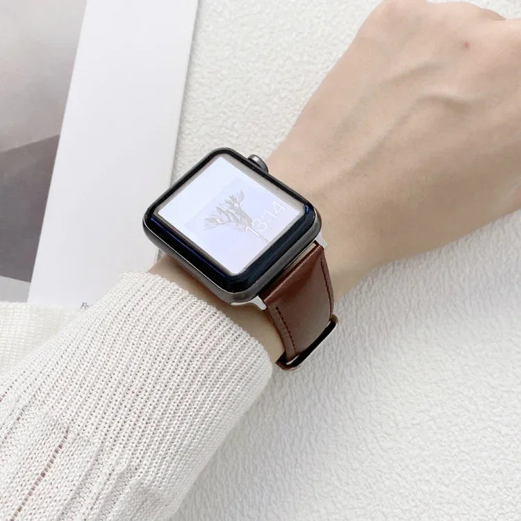 光沢レザーウォッチバンド Apple Watchシリーズ用, 7 41mm / 6&SE&5&4 40mm / 3&2&1 38mm, 7 45mm / 6&SE&5&4 44mm / 3&2&1 42mm