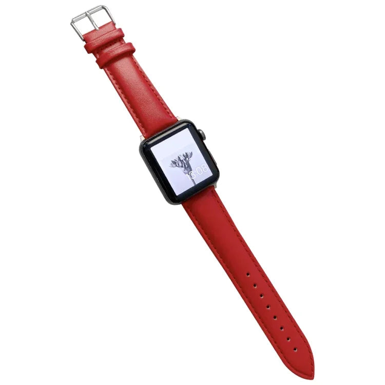 光沢レザーウォッチバンド Apple Watchシリーズ用, 7 41mm / 6&SE&5&4 40mm / 3&2&1 38mm, 7 45mm / 6&SE&5&4 44mm / 3&2&1 42mm