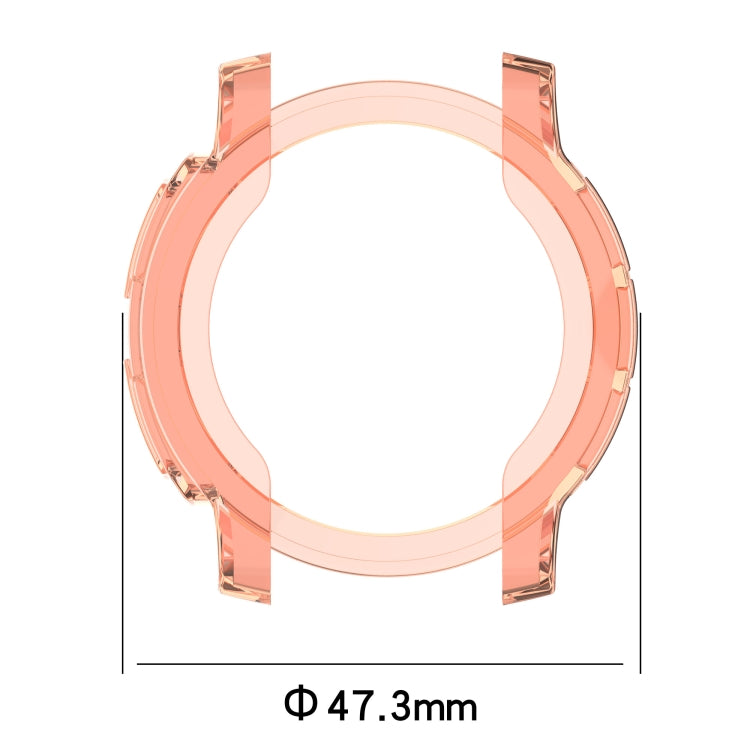 Half Coverage Hollowed TPU Watch Case, For Garmin Instinct 2, For Garmin Instinct 2S
