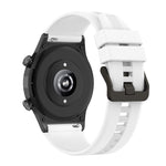 22mm Protruding Head Striped Silicone Watchband, For Honor Watch GS 3
