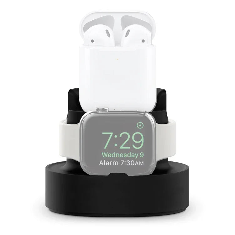 A001 3イン1シリコン充電ホルダー iPhone / iWatch / AirPods用