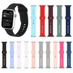 液体シリコンウォッチバンド Apple Watchシリーズ用, 7 45mm / 6&SE&5&4 44mm / 3&2&1 42mm