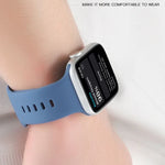 液体シリコンウォッチバンド Apple Watchシリーズ用, 7 45mm / 6&SE&5&4 44mm / 3&2&1 42mm