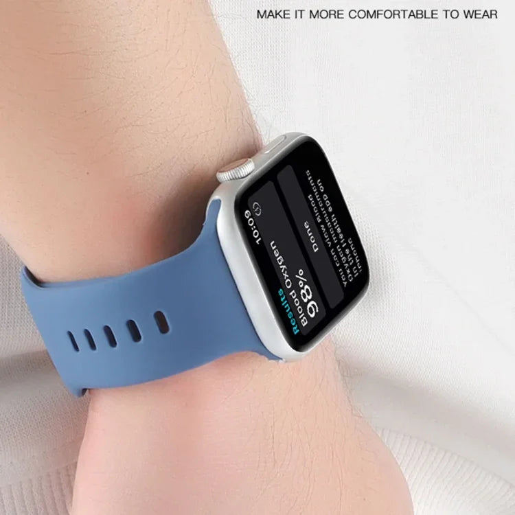 液体シリコンウォッチバンド Apple Watchシリーズ用, 7 45mm / 6&SE&5&4 44mm / 3&2&1 42mm
