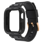 カーボンファイバー一体型スポーツウォッチバンド Apple Watchシリーズ用, 7 41mm / 6&SE&5&4 40mm / 3&2&1 38mm, 7 45mm / 6&SE&5&4 44mm / 3&2&1 42mm