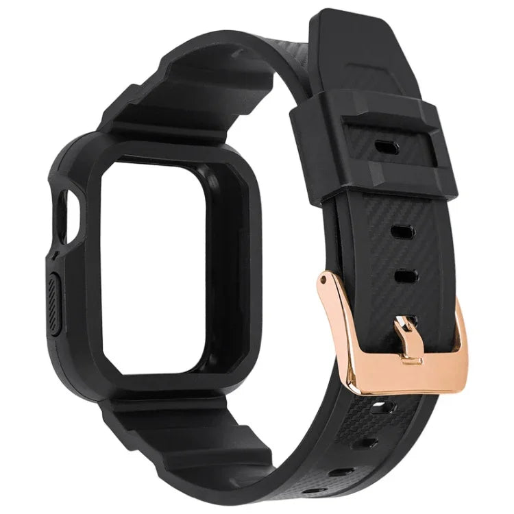 カーボンファイバー一体型スポーツウォッチバンド Apple Watchシリーズ用, 7 41mm / 6&SE&5&4 40mm / 3&2&1 38mm, 7 45mm / 6&SE&5&4 44mm / 3&2&1 42mm