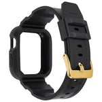 カーボンファイバー一体型スポーツウォッチバンド Apple Watchシリーズ用, 7 41mm / 6&SE&5&4 40mm / 3&2&1 38mm, 7 45mm / 6&SE&5&4 44mm / 3&2&1 42mm