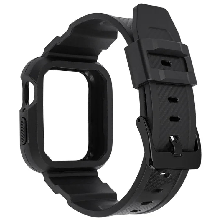 カーボンファイバー一体型スポーツウォッチバンド Apple Watchシリーズ用, 7 41mm / 6&SE&5&4 40mm / 3&2&1 38mm, 7 45mm / 6&SE&5&4 44mm / 3&2&1 42mm