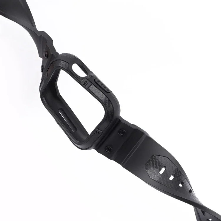 カーボンファイバー一体型スポーツウォッチバンド Apple Watchシリーズ用, 7 41mm / 6&SE&5&4 40mm / 3&2&1 38mm, 7 45mm / 6&SE&5&4 44mm / 3&2&1 42mm