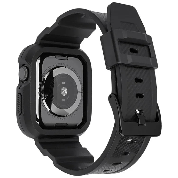 カーボンファイバー一体型スポーツウォッチバンド Apple Watchシリーズ用, 7 41mm / 6&SE&5&4 40mm / 3&2&1 38mm, 7 45mm / 6&SE&5&4 44mm / 3&2&1 42mm