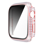 ダイヤモンドPC＋強化ガラスウォッチケース Apple Watch Series 7 41mm、7 45mm用