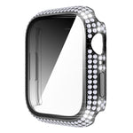 ダイヤモンドPC＋強化ガラスウォッチケース Apple Watch Series 7 41mm、7 45mm用