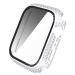 ダイヤモンドPC＋強化ガラスウォッチケース Apple Watch Series 7 41mm、7 45mm用