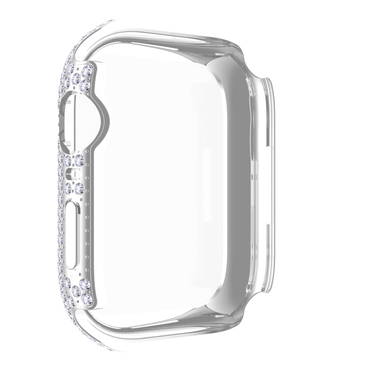 ダイヤモンドPC＋強化ガラスウォッチケース Apple Watch Series 7 41mm、7 45mm用