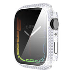 ダイヤモンドPC＋強化ガラスウォッチケース Apple Watch Series 7 41mm、7 45mm用