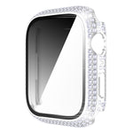 ダイヤモンドPC＋強化ガラスウォッチケース Apple Watch Series 7 41mm、7 45mm用