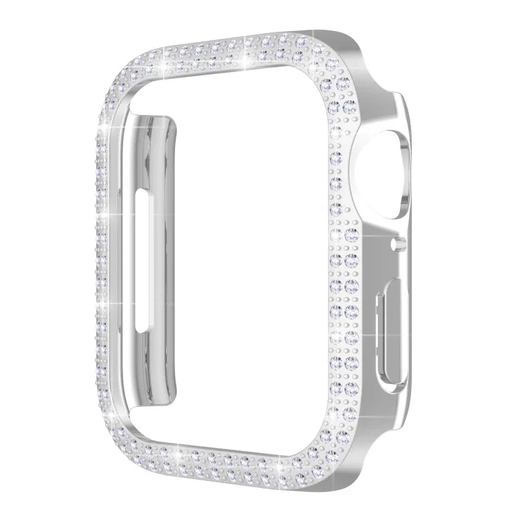 二重ダイヤモンドPCウォッチケース Apple Watchシリーズ用, 7 41mm, 7 45mm