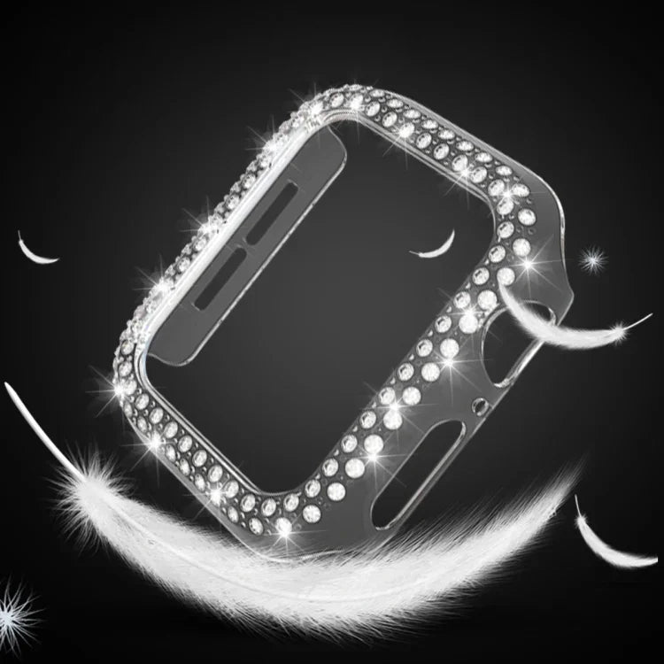 二重ダイヤモンドPCウォッチケース Apple Watchシリーズ用, 7 41mm, 7 45mm