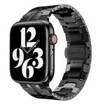 バタフライバックルメタルウォッチバンド Apple Watchシリーズ用, 7 41mm / 6&SE&5&4 40mm / 3&2&1 38mm, 7 45mm / 6&SE&5&4 44mm / 3&2&1 42mm