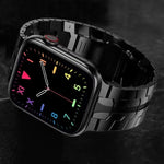 バタフライバックルメタルウォッチバンド Apple Watchシリーズ用, 7 41mm / 6&SE&5&4 40mm / 3&2&1 38mm, 7 45mm / 6&SE&5&4 44mm / 3&2&1 42mm