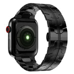 バタフライバックルメタルウォッチバンド Apple Watchシリーズ用, 7 41mm / 6&SE&5&4 40mm / 3&2&1 38mm, 7 45mm / 6&SE&5&4 44mm / 3&2&1 42mm