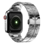 バタフライバックルメタルウォッチバンド Apple Watchシリーズ用, 7 41mm / 6&SE&5&4 40mm / 3&2&1 38mm, 7 45mm / 6&SE&5&4 44mm / 3&2&1 42mm