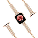 ハートダイヤモンドメタルウォッチバンド Apple Watchシリーズ用, 7 41mm / 6&SE&5&4 40mm / 3&2&1 38mm, 7 45mm / 6&SE&5&4 44mm / 3&2&1 42mm