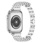 ハートダイヤモンドメタルウォッチバンド Apple Watchシリーズ用, 7 41mm / 6&SE&5&4 40mm / 3&2&1 38mm, 7 45mm / 6&SE&5&4 44mm / 3&2&1 42mm