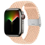 ナイロン編みウォッチバンド、Apple Watch Series用、7 41mm / 6&SE&5&4 40mm / 3&2&1 38mm、7 45mm / 6&SE&5&4 44mm / 3&2&1 42mm