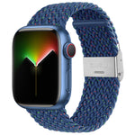 ナイロン編みウォッチバンド、Apple Watch Series用、7 41mm / 6&SE&5&4 40mm / 3&2&1 38mm、7 45mm / 6&SE&5&4 44mm / 3&2&1 42mm