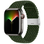 ナイロン編みウォッチバンド、Apple Watch Series用、7 41mm / 6&SE&5&4 40mm / 3&2&1 38mm、7 45mm / 6&SE&5&4 44mm / 3&2&1 42mm