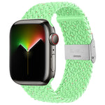 ナイロン編みウォッチバンド、Apple Watch Series用、7 41mm / 6&SE&5&4 40mm / 3&2&1 38mm、7 45mm / 6&SE&5&4 44mm / 3&2&1 42mm