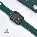 Mutural 液体シリコンウォッチバンド、Apple Watchシリーズ7 41mm / 6 & SE & 5 & 4 40mm / 3 & 2 & 1 38mm用、Apple Watch Ultra 49mm / シリーズ8&7 45mm / SE 2&6&SE&5&4 44mm / 3&2&1 42mm用