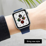 Mutural 液体シリコンウォッチバンド、Apple Watchシリーズ7 41mm / 6 & SE & 5 & 4 40mm / 3 & 2 & 1 38mm用、Apple Watch Ultra 49mm / シリーズ8&7 45mm / SE 2&6&SE&5&4 44mm / 3&2&1 42mm用