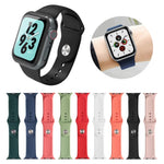 Mutural 液体シリコンウォッチバンド、Apple Watchシリーズ7 41mm / 6 & SE & 5 & 4 40mm / 3 & 2 & 1 38mm用、Apple Watch Ultra 49mm / シリーズ8&7 45mm / SE 2&6&SE&5&4 44mm / 3&2&1 42mm用