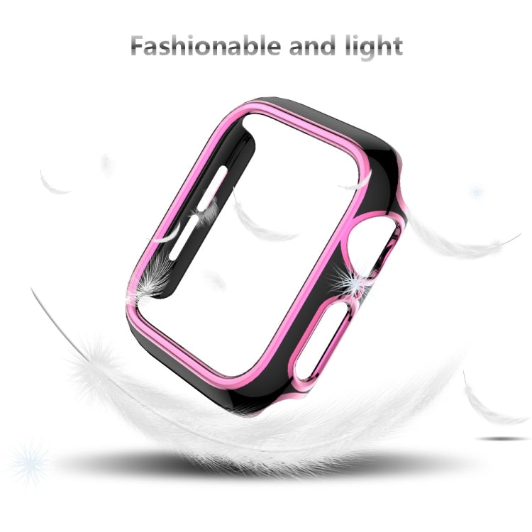 二色電気めっきPCウォッチケース Apple Watch Series 3&2&1 38mm、3&2&1 42mm用