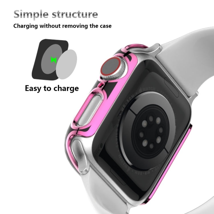 二色電気めっきPCウォッチケース Apple Watch Series 3&2&1 38mm、3&2&1 42mm用