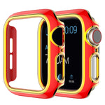 二色電気めっきPCウォッチケース Apple Watch Series 3&2&1 38mm、3&2&1 42mm用