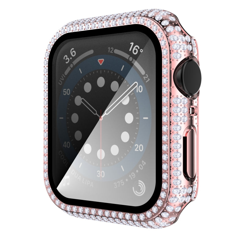 ダイヤモンドPC + 強化ガラスウォッチケース Apple Watchシリーズ用, 3&2&1 38mm, 3&2&1 42mm