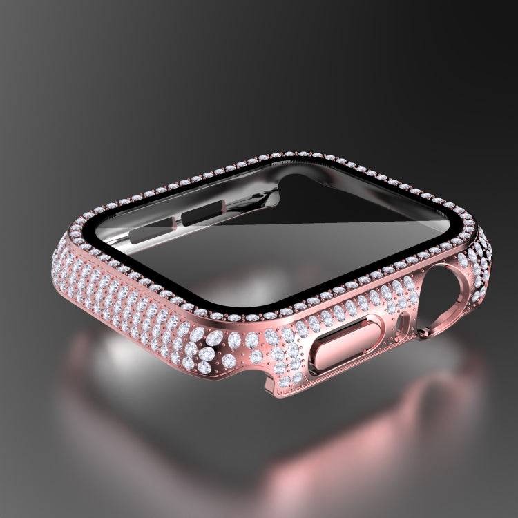 ダイヤモンドPC + 強化ガラスウォッチケース Apple Watchシリーズ用, 3&2&1 38mm, 3&2&1 42mm